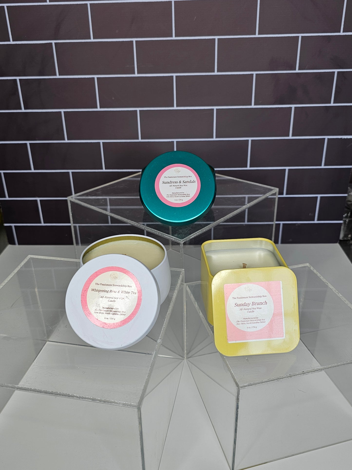 Spring & Summer Candle Scents (Available April 1st thru September 30th)